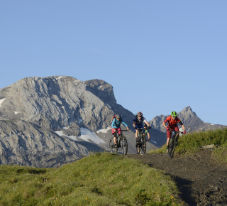 Bild einer Gruppe Biker