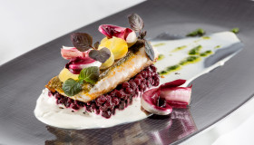 Bild eines Fischgerichtes im Oh de Vie