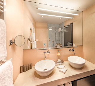 Ansicht eines Badezimmers im Cosy Einzelzimmer
