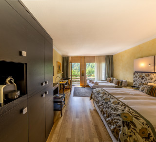 Ansicht des Premium Doppelzimmers mit Sofabett