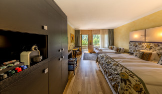Ansicht des Premium Doppelzimmers mit Sofabett