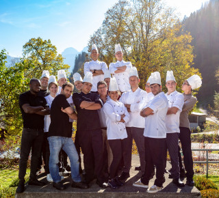 Bild des Küchenteams